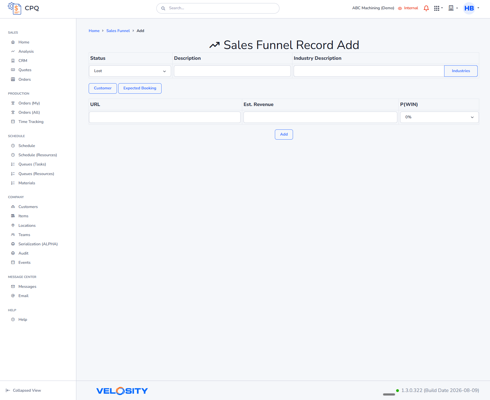 CRM Add